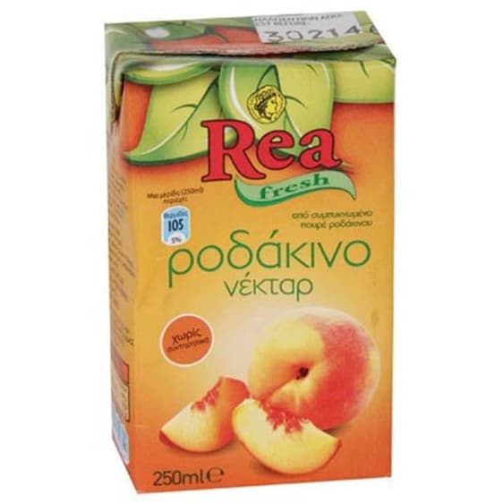 Ρέα χυμός ροδάκινο 250ml — Χυμοί