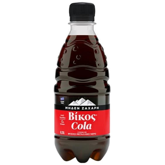 Βίκος Cola Zero 330ml — Αναψυκτικά