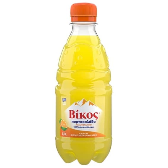 Βίκος πορτοκαλάδα 330ml — Αναψυκτικά