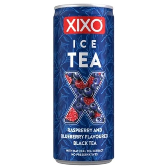 Xixo Ice Tea Raspberry & Blueberry 250ml — Αναψυκτικά